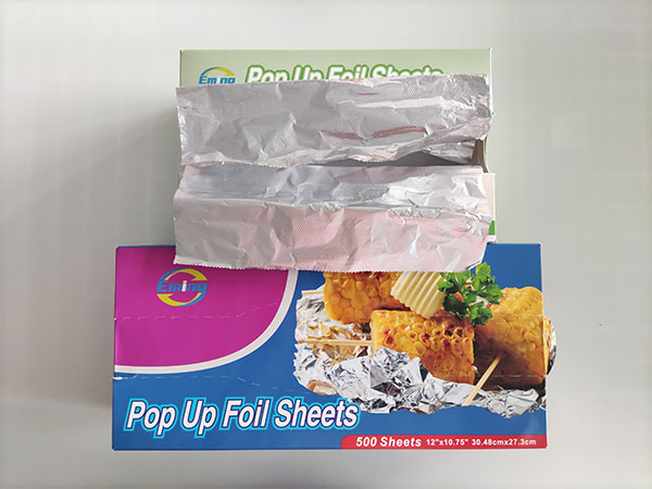 pop up foil sheet